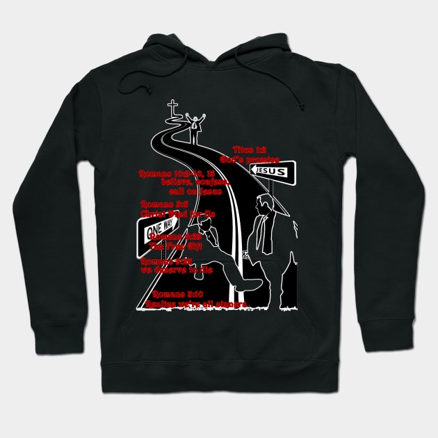 Romans Road to Jesus Hoodie by rareclass